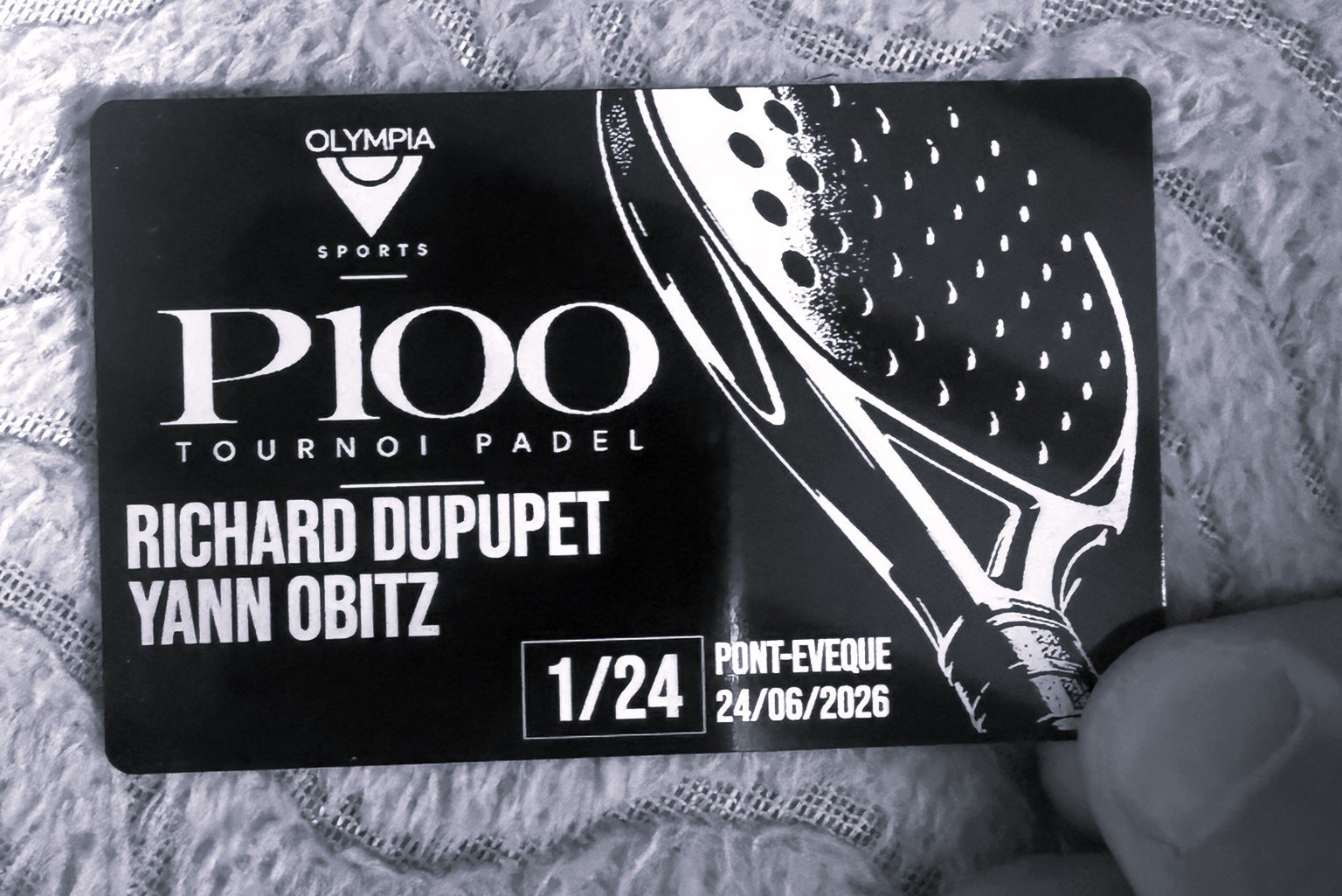 Carte Performance Olympia Sports - P100