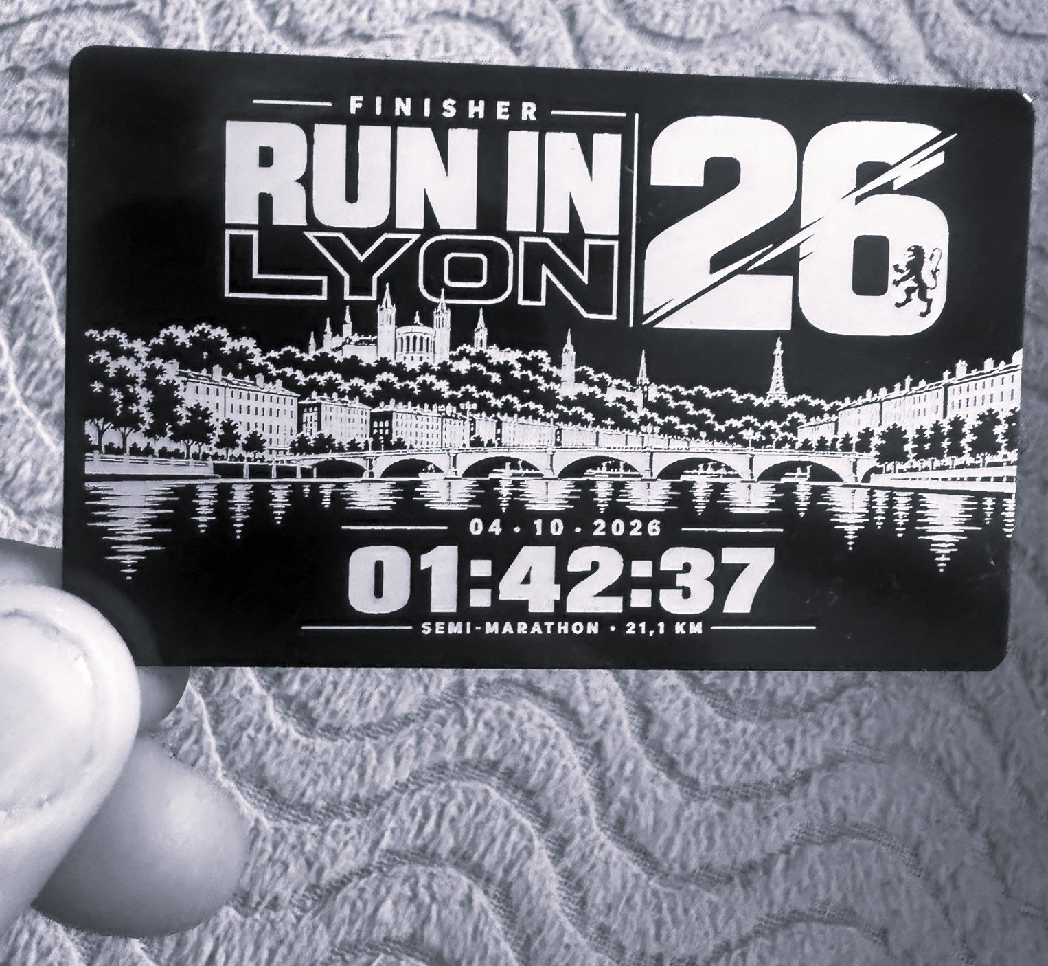 Carte Performance Run In Lyon